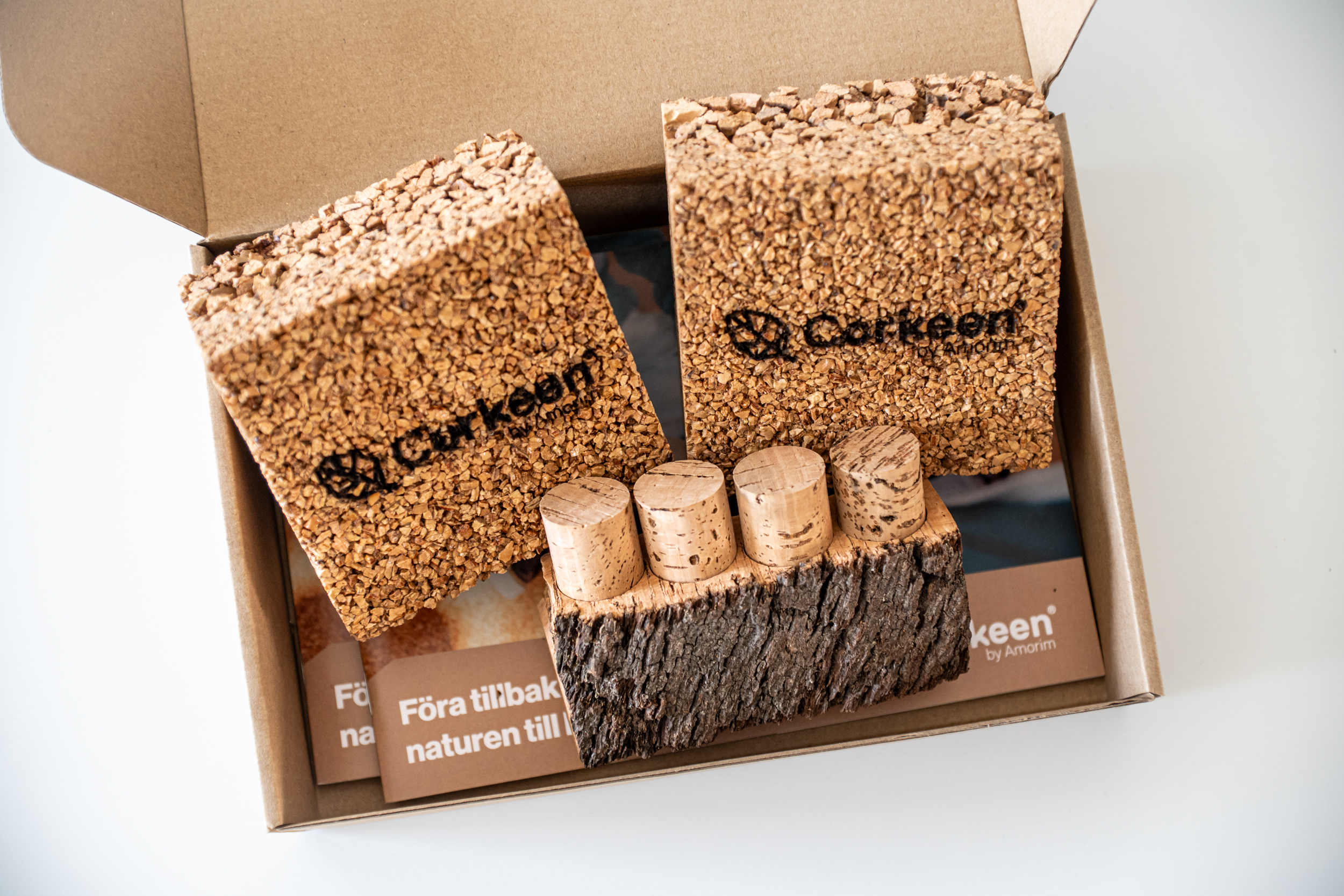 Corkeen produktlåda - Nordic Surface